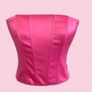 Edikted Fuchsia Corset Blouse